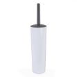 Picture of Premium Toilet Brush And Holder, Closed  Set White.