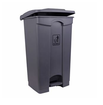 Picture of Bin Pedal Polypropylene 87L GREY