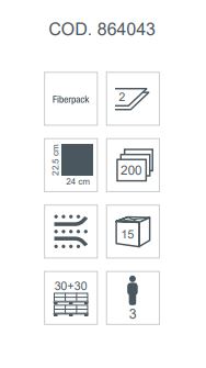 Picture of Lucart Eco Natural ZFold Hand Towel 2Ply 3000