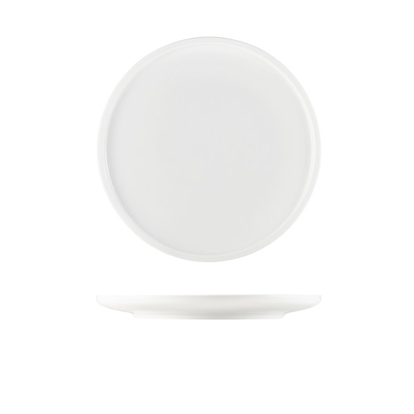 Picture of GenWare Porcelain Flat Rim Plate 23cm/ 9"