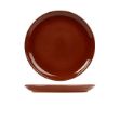 Picture of Terra Stoneware Rustic Red Coupe Plate 24cm