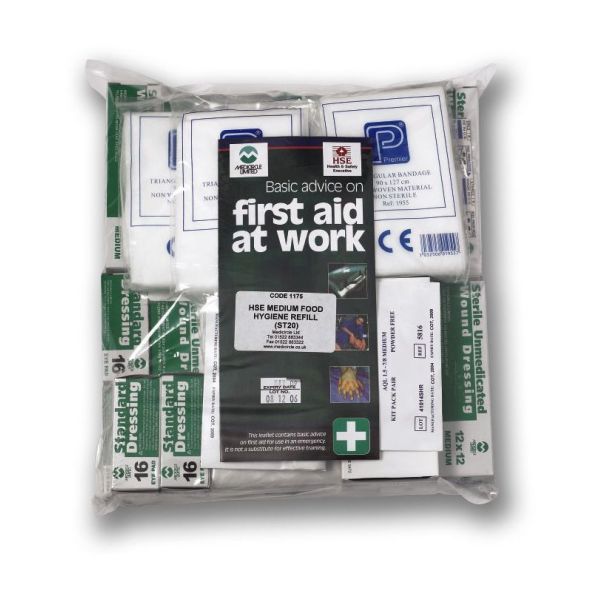 Picture of First Aid Kit Refill 10 Person Nevilles