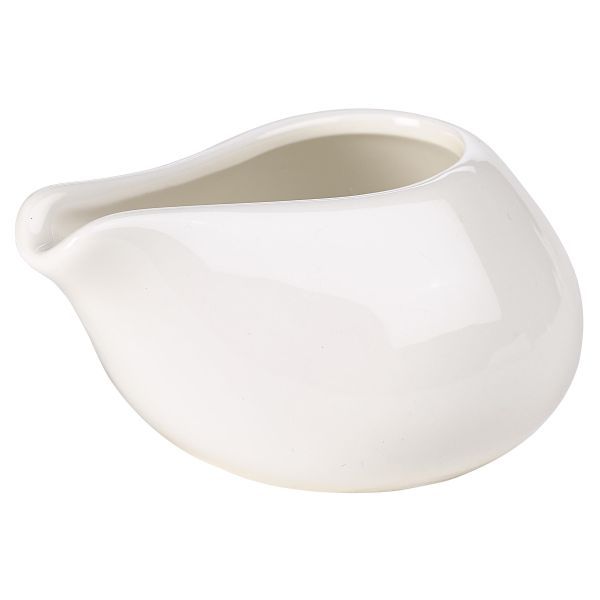 Picture of Genware Fine China Modern Cream Jug 8cl/2.5oz