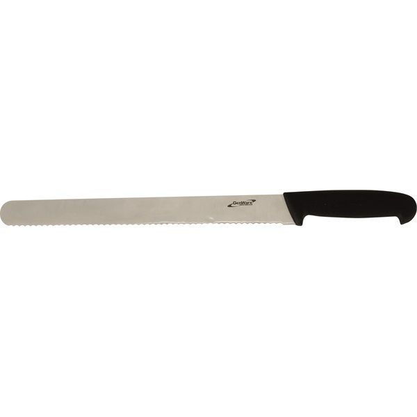 Picture of Genware 12" Slicing Knife (Serrated)