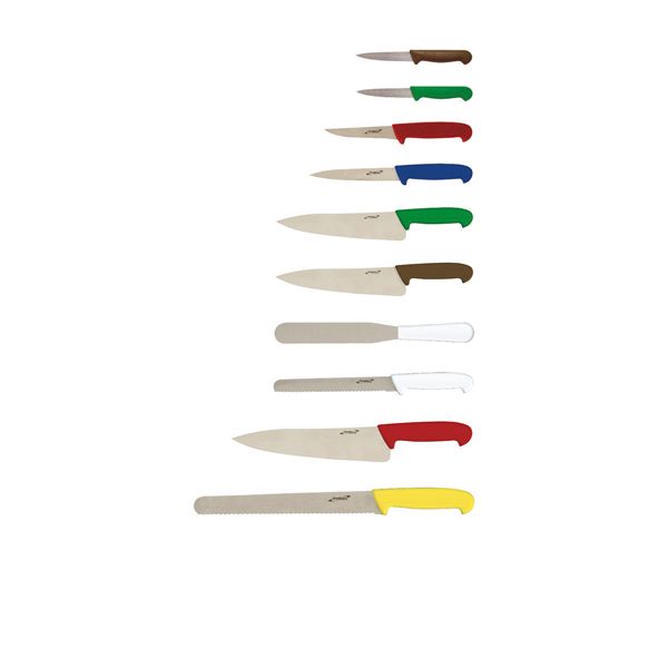 Picture of 10 Piece Colour Coded Knife Set + Knife Case