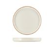 Picture of GenWare Kava White Stoneware Presentation Plate 20cm 20 x 2.5cm (Dia x H)