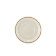 Picture of GenWare Kava White Stoneware Saucer 16cm 16 x 2.5cm (Dia x H)-Fits Coffee Cups CUP-KW28 & CUP-KW34