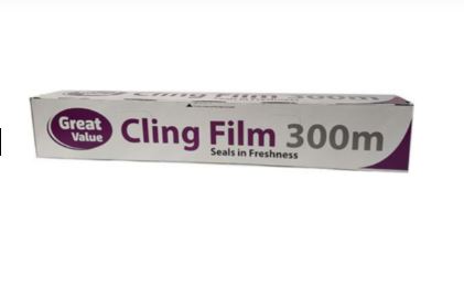 Picture of Great Value Cling Film 18 Inch/450mmx300m, 1 Roll - wrong code 