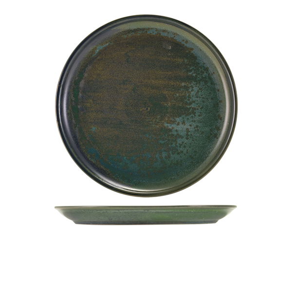 Picture of Terra Porcelain Aqua Green Coupe Plate