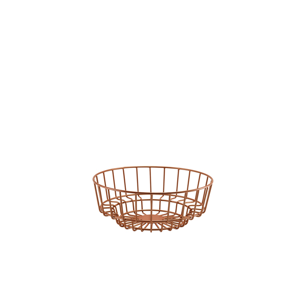 Picture of GenWare Copper Deco Display Basket 25 x 10cm