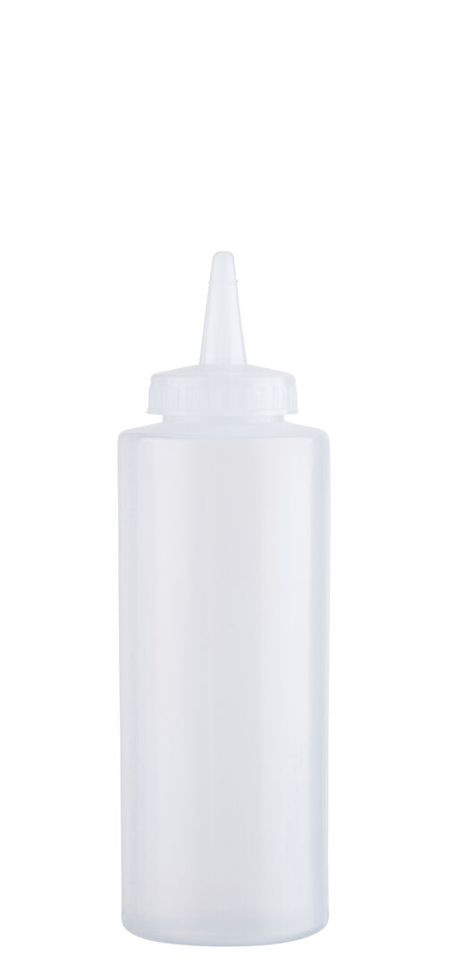 Picture of Clear Squeezey Sauce Bottle 12oz  34cl (1)