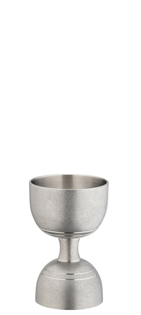 Picture of Distressed Steel Bulb Jigger 25ml/50ml