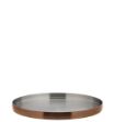 Picture of Brushed Copper Round Plate 9" (23cm)