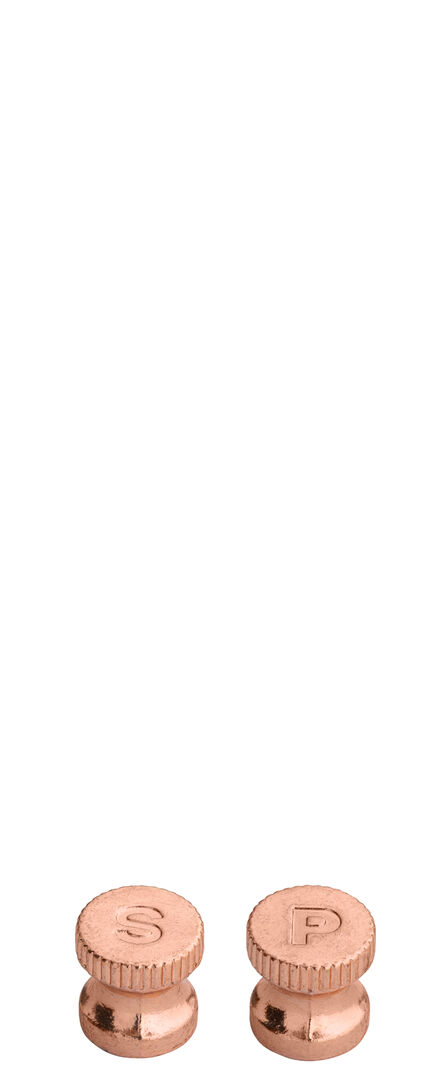 Picture of Engraved Salt/Pepper Knobs - Copper