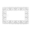 Picture of "12x16" Tray Paper Lace Rect Doylies 1000