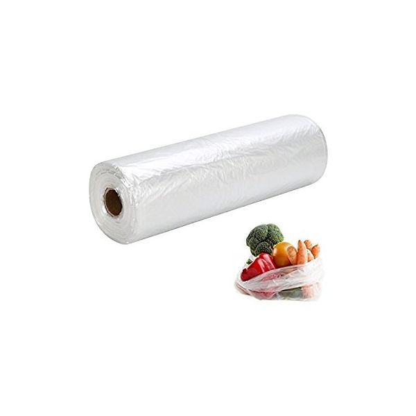 Picture of Colly Fruit & Vegetable bag  HDPE Clear 9"x14" 500 bags/roll