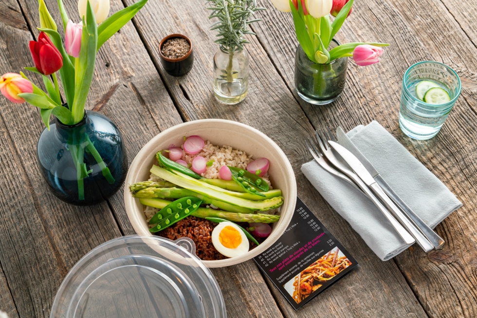 Picture of BePulp Round Compostable Bowl 1000ml, 300 Pack, no lids