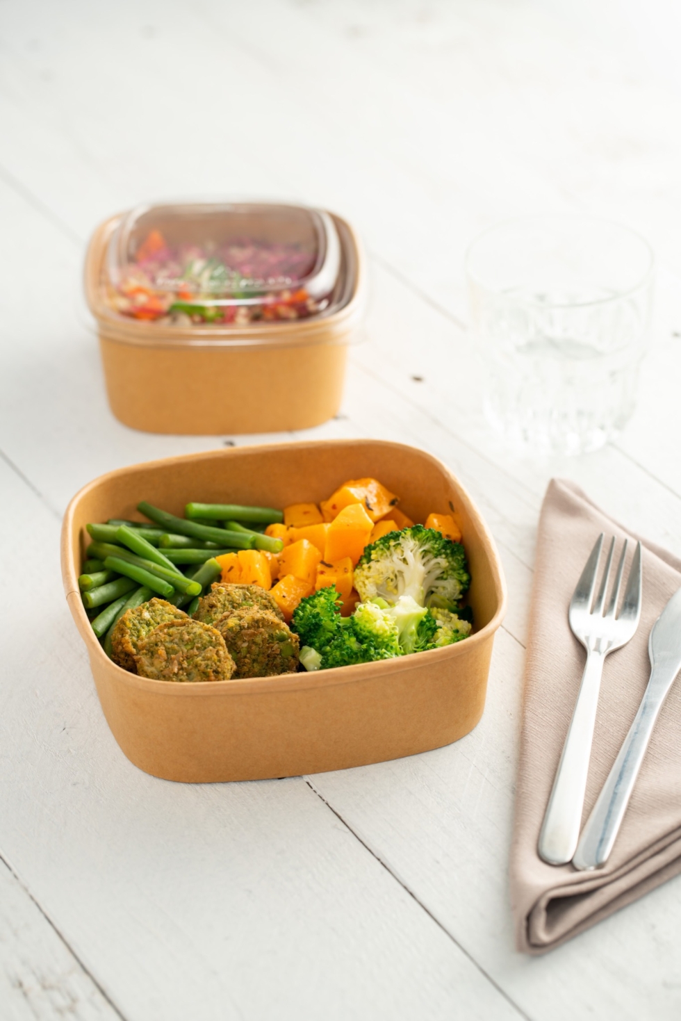 Picture of KRAFT Square bowl 1200ml, 300 pack.