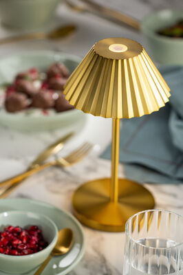 Picture of Aruba LED Cordless Lamp 23cm - Brushed Gold