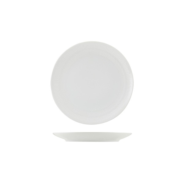 Picture of Incise Porcelain Solara Coupe Plate 20cm