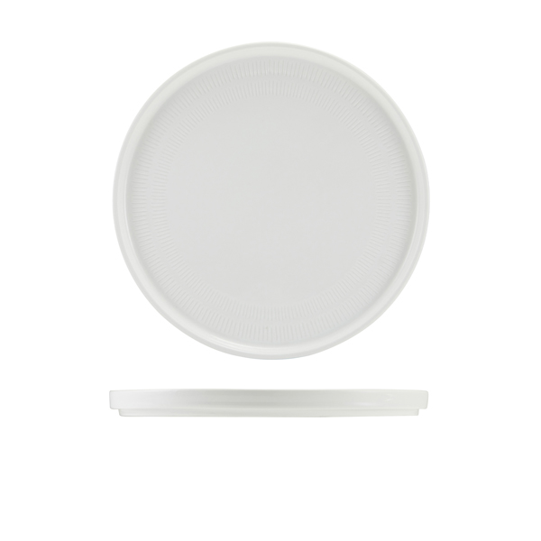 Picture of Incise Porcelain Solara Presentation Plate 25
