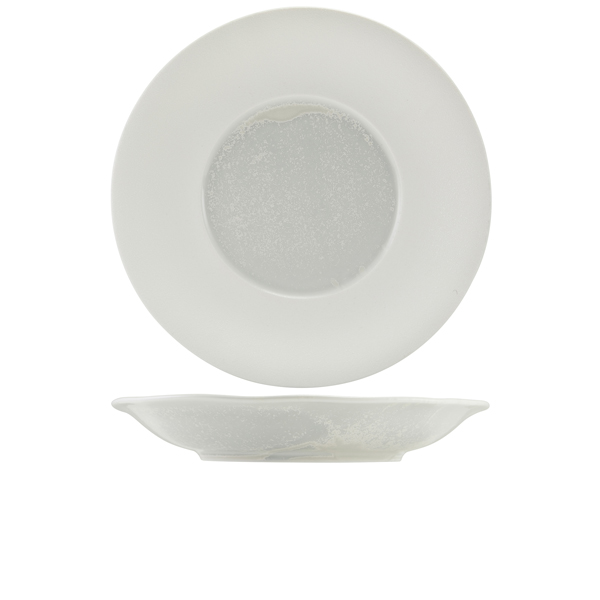 Picture of Incise Porcelain Lustre Deep Winged Plate 30c