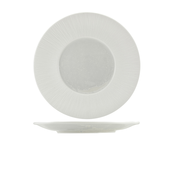 Picture of Incise Porcelain Lucine Winged Plate 28.5cm