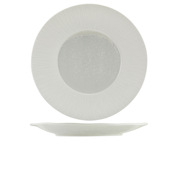 Picture of Incise Porcelain Lucine Winged Plate 31cm