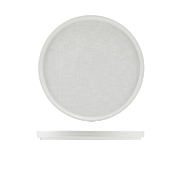 Picture of Incise Porcelain Lavara Presentation Plate 25