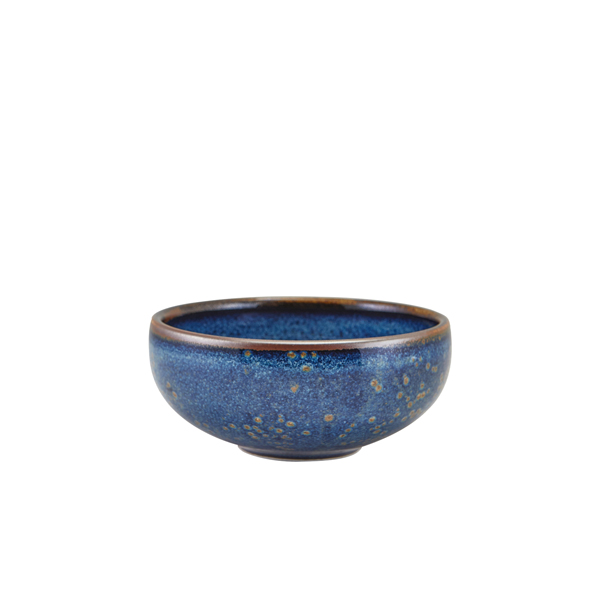 Picture of Terra Porcelain Aqua Blue Belly Bowl 11.5cm 11.5 x 5cm (Dia x H) - 30cl/10.5oz