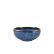Picture of Terra Porcelain Aqua Blue Belly Bowl 11.5cm 11.5 x 5cm (Dia x H) - 30cl/10.5oz