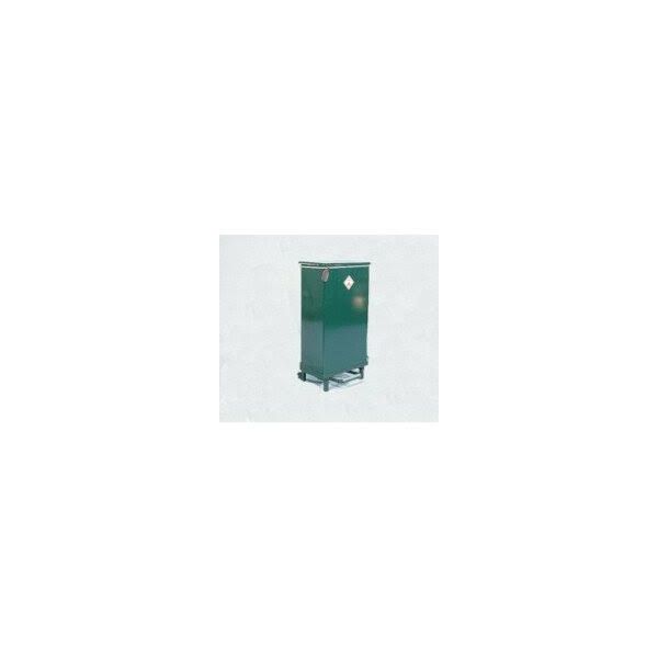 Picture of Fire Retardant Pedal Bin (Medium) 50L Green
