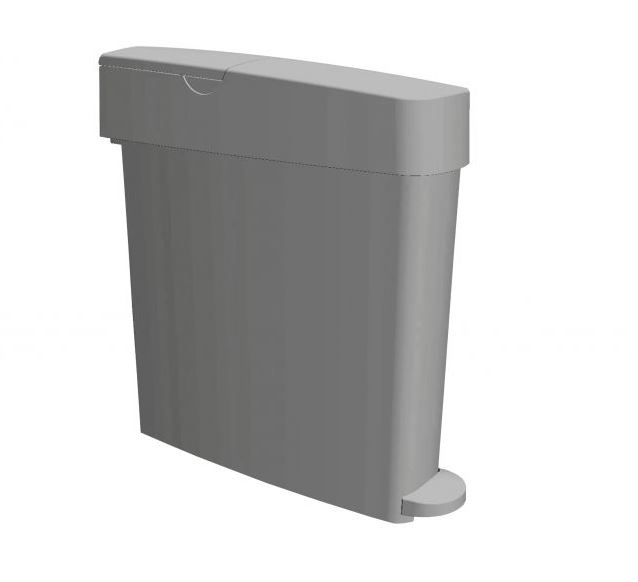 Picture of SANICARE  Sanitary Bin 20ltr Grey Slimline