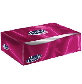 Picture of Papia Facial Tissues Rectangle box 24x100 pk