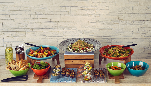 Picture of Grey Marrakesh Melamine GN1/1 Slab 