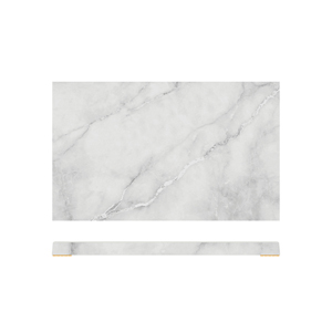 Picture of White Marble Agra Melamine GN1/3 Slab 32.5 x