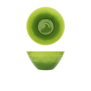 Picture of Light Green Glazed Melamine Casablanca Bowl 20.5 x 9.5cm 205 x 95mm (Dia x H) 1.6L