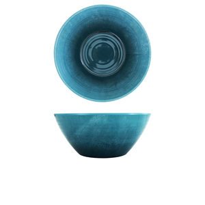 Picture of Light Blue Glazed Melamine Casablanca Bowl 24.5 x 10cm 245 x 100mm (Dia x H) 2.6L