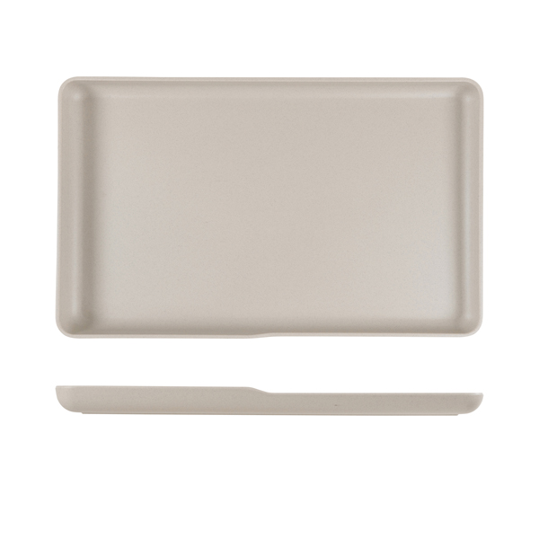 Picture of Sand Brown Copenhagen Melamine GN 1/1 Platter 53 x 32.5 x 3.5cm GN1/1- 530 x 325 x 35mm (L x W x H)
