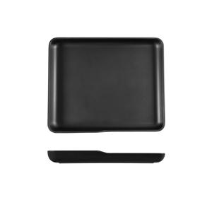 Picture of Black Copenhagen Melamine GN 1/2 Platter 32.5