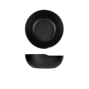 Picture of Black Copenhagen Round Melamine Bowl 20 x 7.5