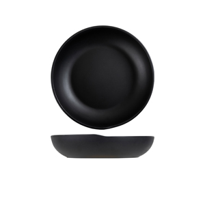 Picture of Black Copenhagen Melamine Coupe Bowl 24.5x5.3