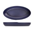 Picture of Denim Blue Copenhagen Oval Melamine Deep Dish 55 x 27.5 x 7.5cm 550 x 275 x 75mm (L x W x H) - 6L/ 211.2oz