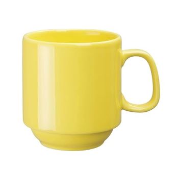 Picture of Olympia Heritage Stacking Mugs Yellow (6 mugs) Clearance price 