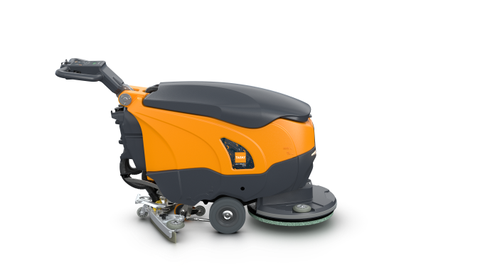 Picture of TASKI, ULTIMAXX 900 Scrubber Dryer battery operated.