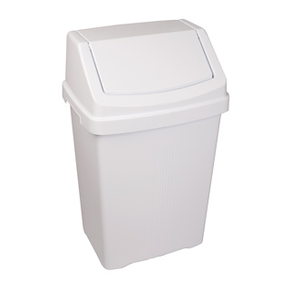 Picture of Swing Bin 50 Ltr WHITE