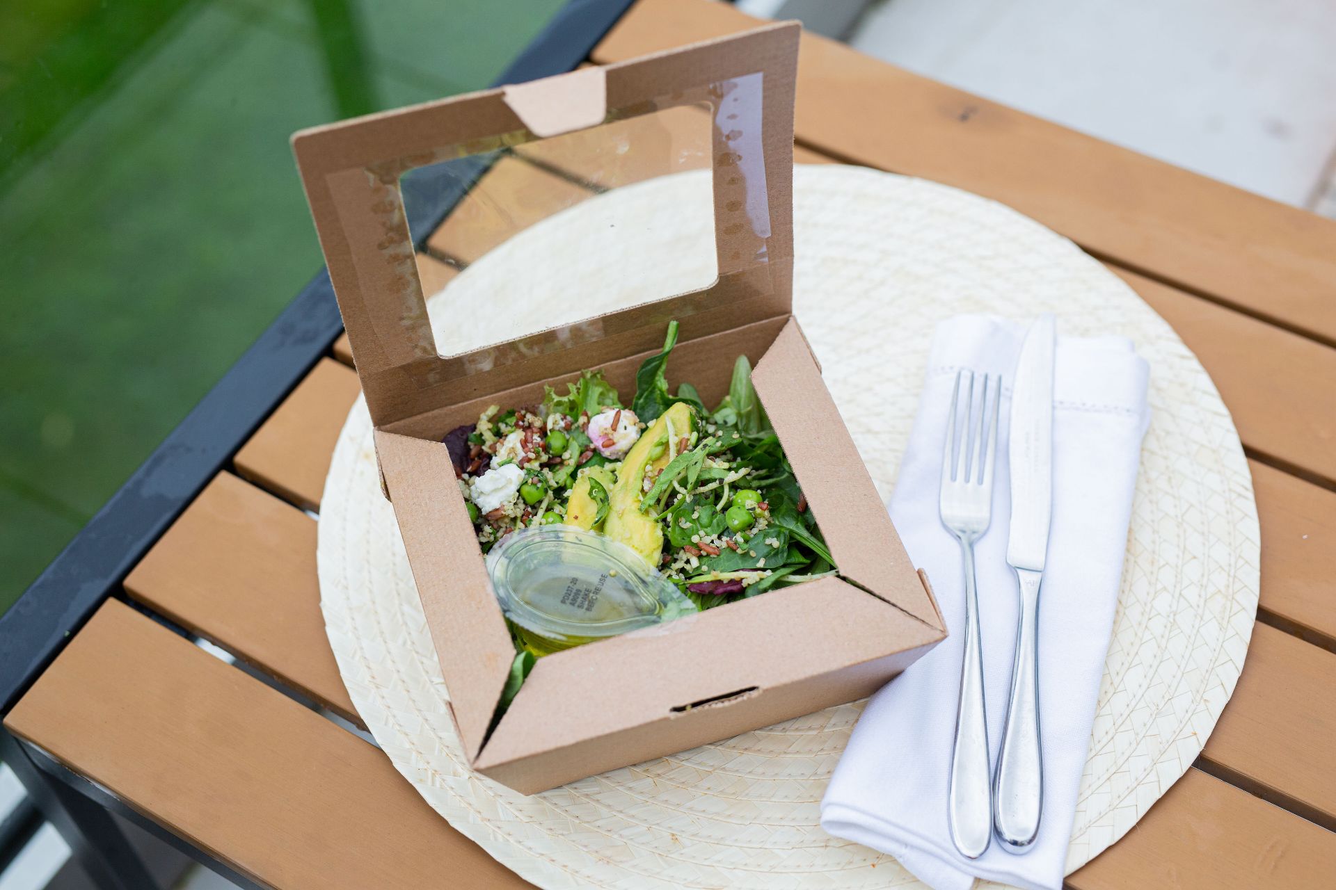 Picture of Small Food To Go  Window Box 12.5X8X6cm (360)