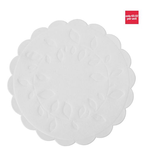 Picture of Disposable Coaster White 90mm, 1,000pk.