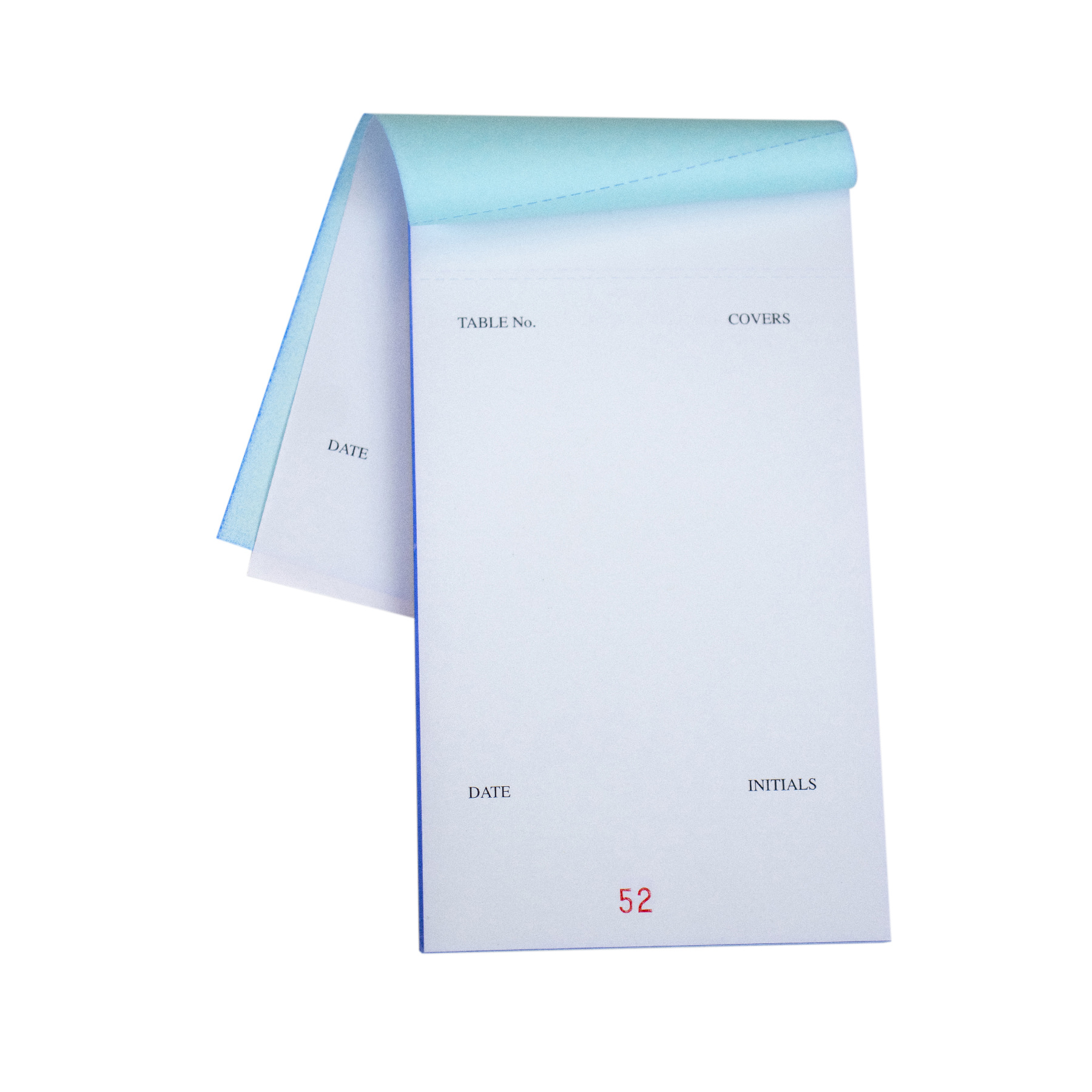 Picture of Two-Part Carbonless White Order Pad, Split case 1 pack only