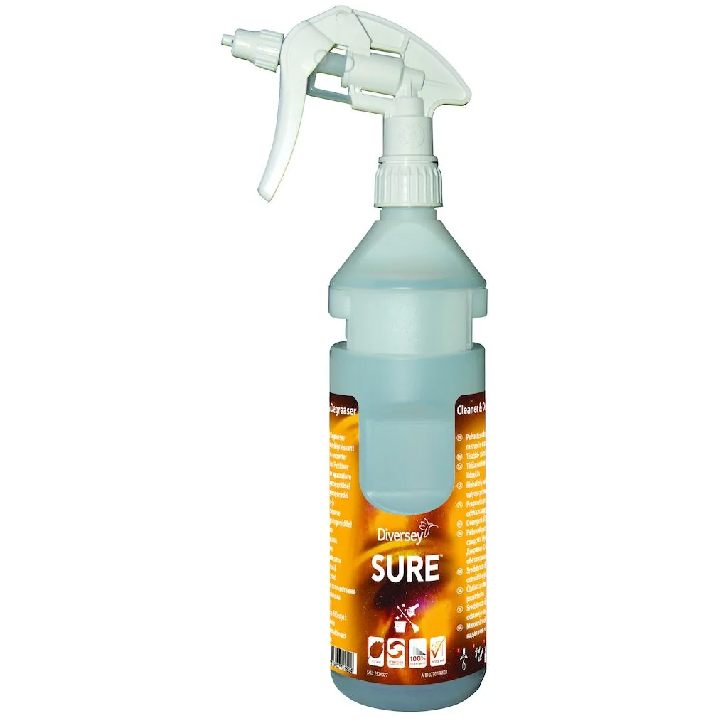 Picture of SURE Bottle Kit for Cleaner & Degreaser 6 pk